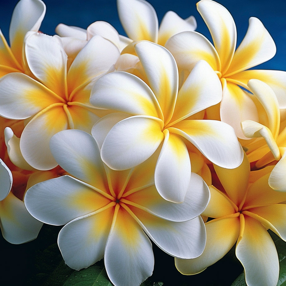 Plumeria Necklace 25mm