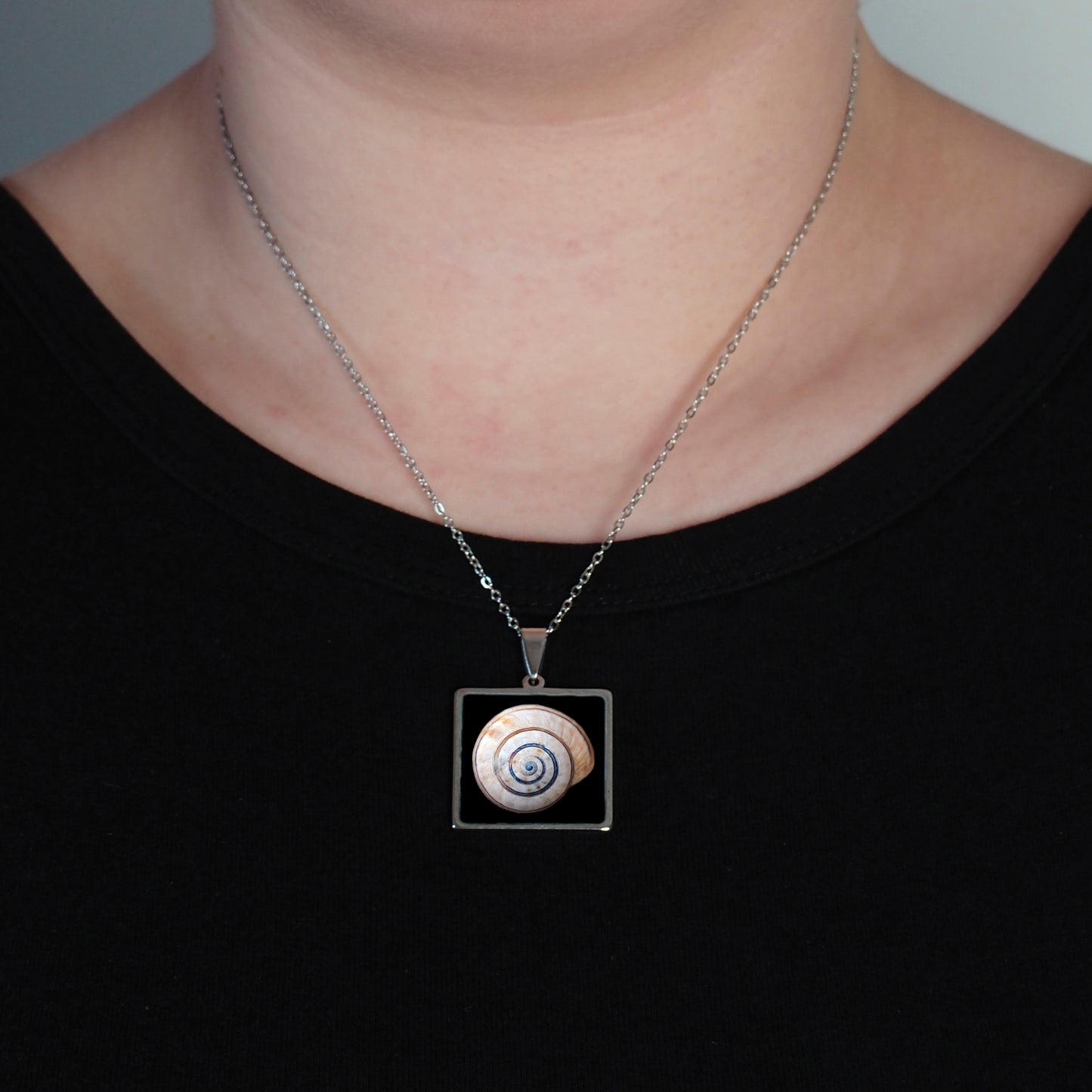 Spiral necklace 25mm