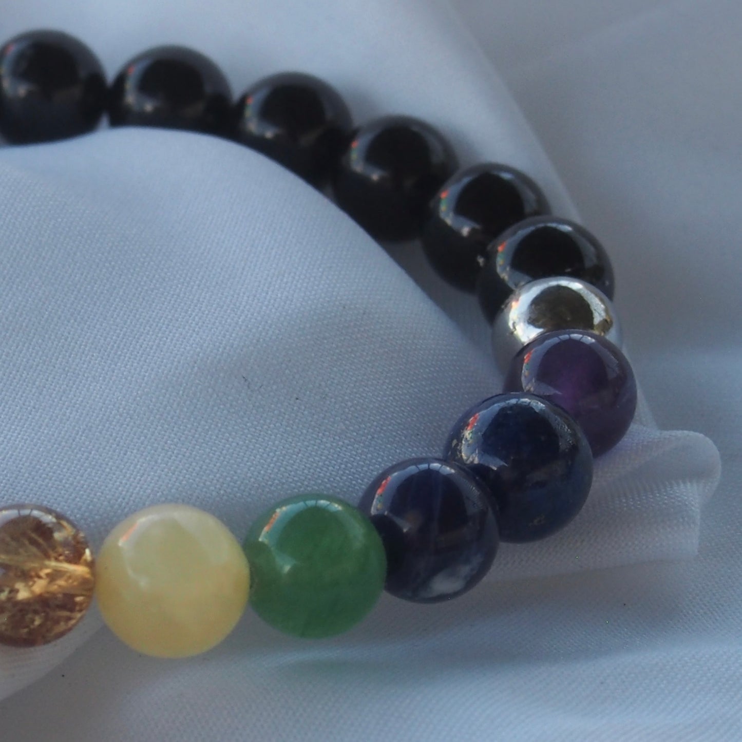 bracelet pierre naturelle | chakra en pierres naturelles avec tourmaline noire grand