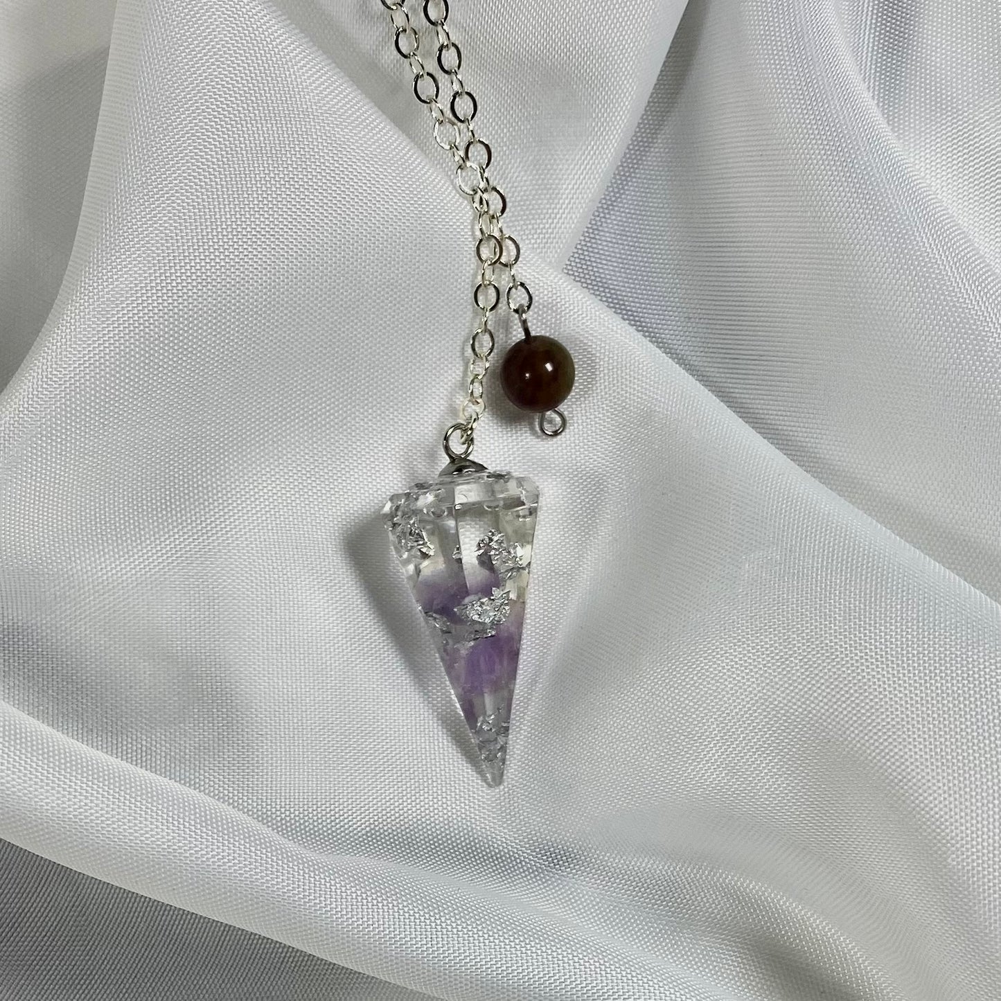 Long Clocks / Semi-Precious Stones in Resin