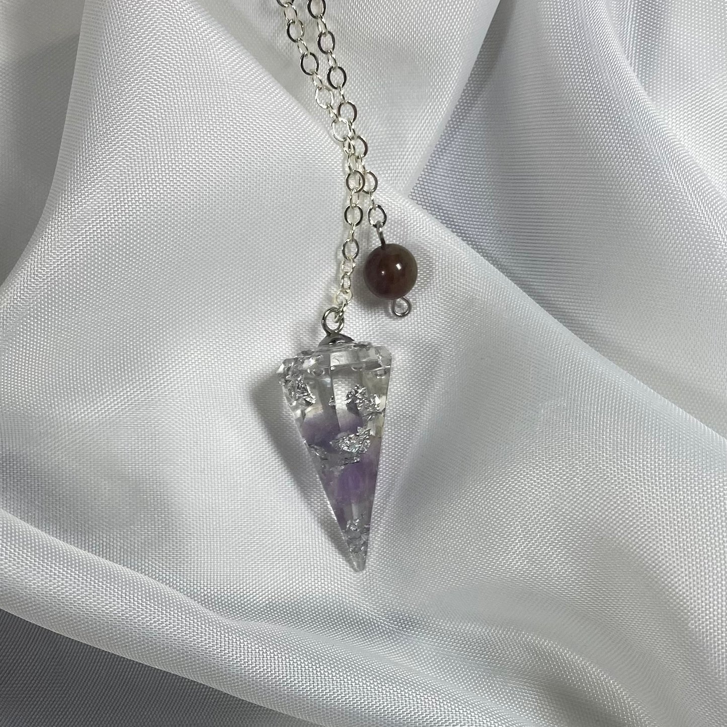 Long Clocks / Semi-Precious Stones in Resin