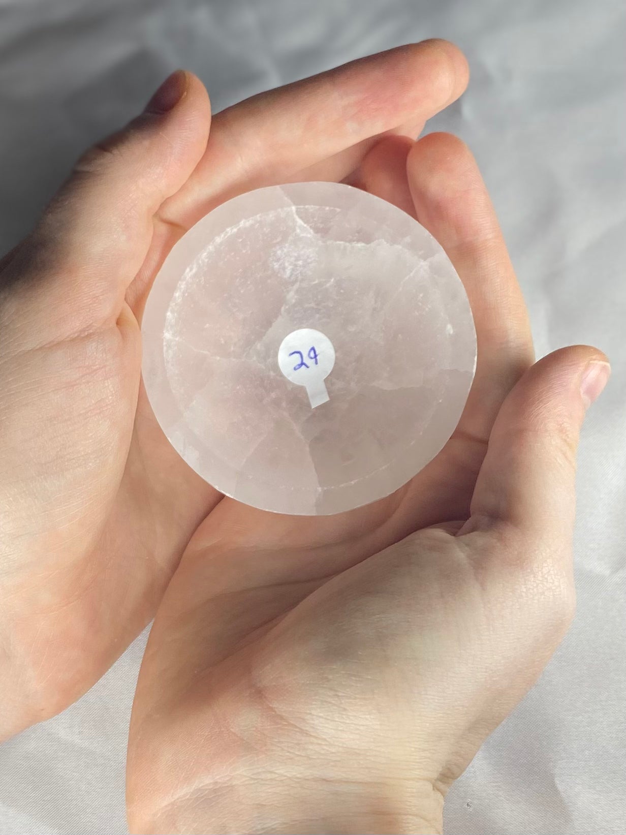 Bol de sélénite 6 cm – Purification et énergie positive | Creationsjeanne