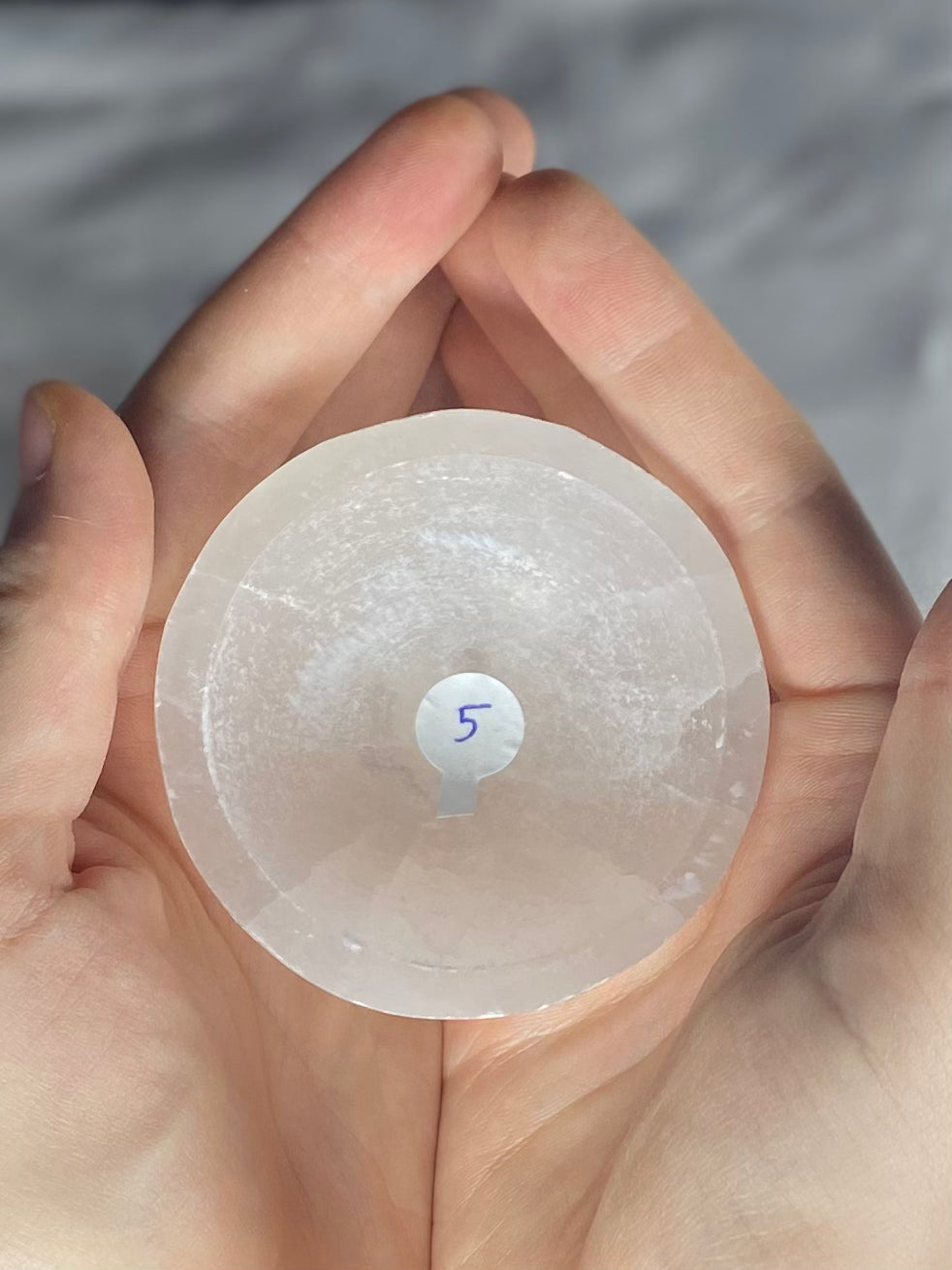 Bol de sélénite 6 cm – Purification et énergie positive | Creationsjeanne