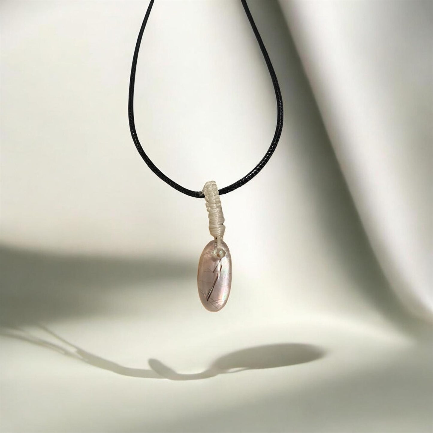collier pierre naturelle | Coquillage et Quartz Blanc