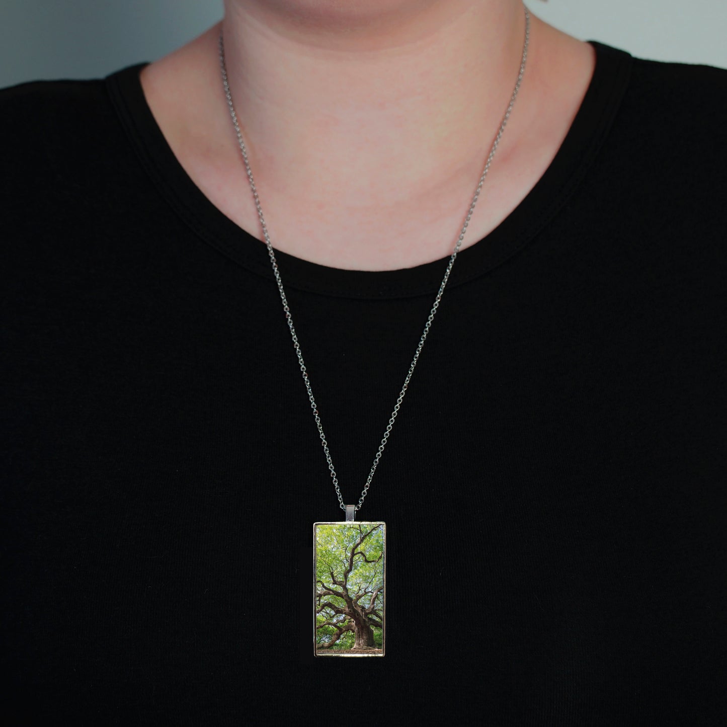 Collier CHÊNE « ANGEL » 25mm x 50mm