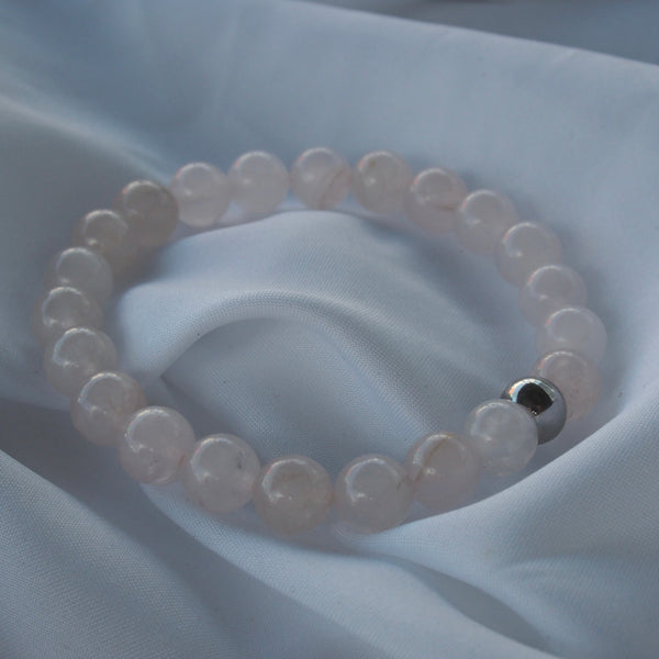 Rose Quartz Bracelet — Love and Happiness