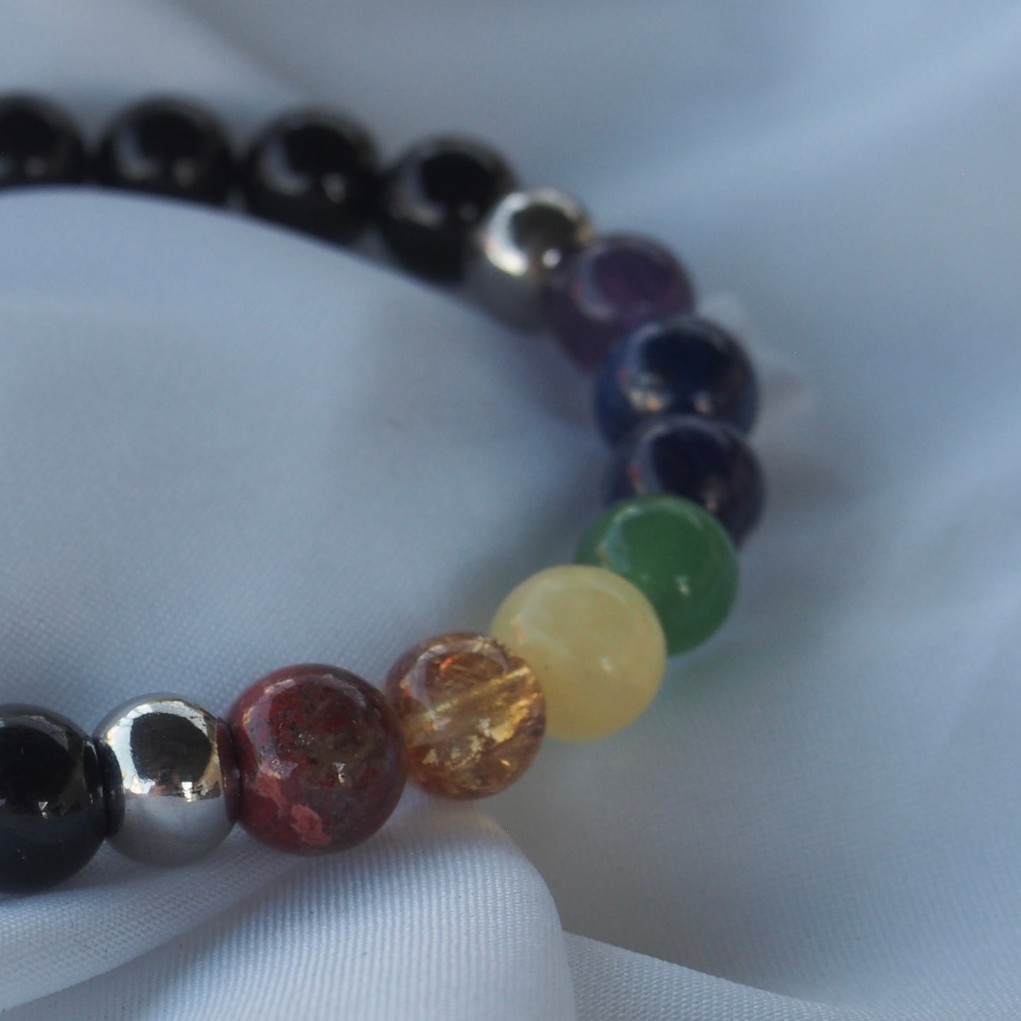 bracelet pierre naturelle | chakra en pierres naturelles avec tourmaline noire grand