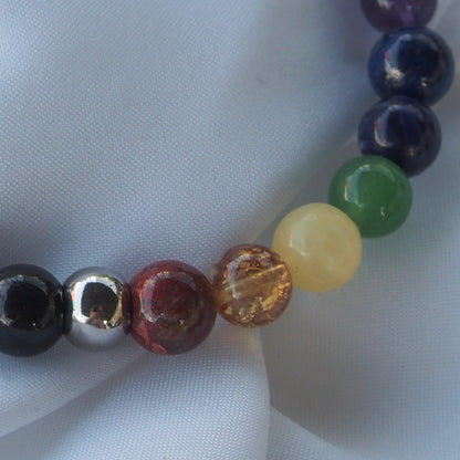 bracelet pierre naturelle | chakra en pierres naturelles avec tourmaline noire grand