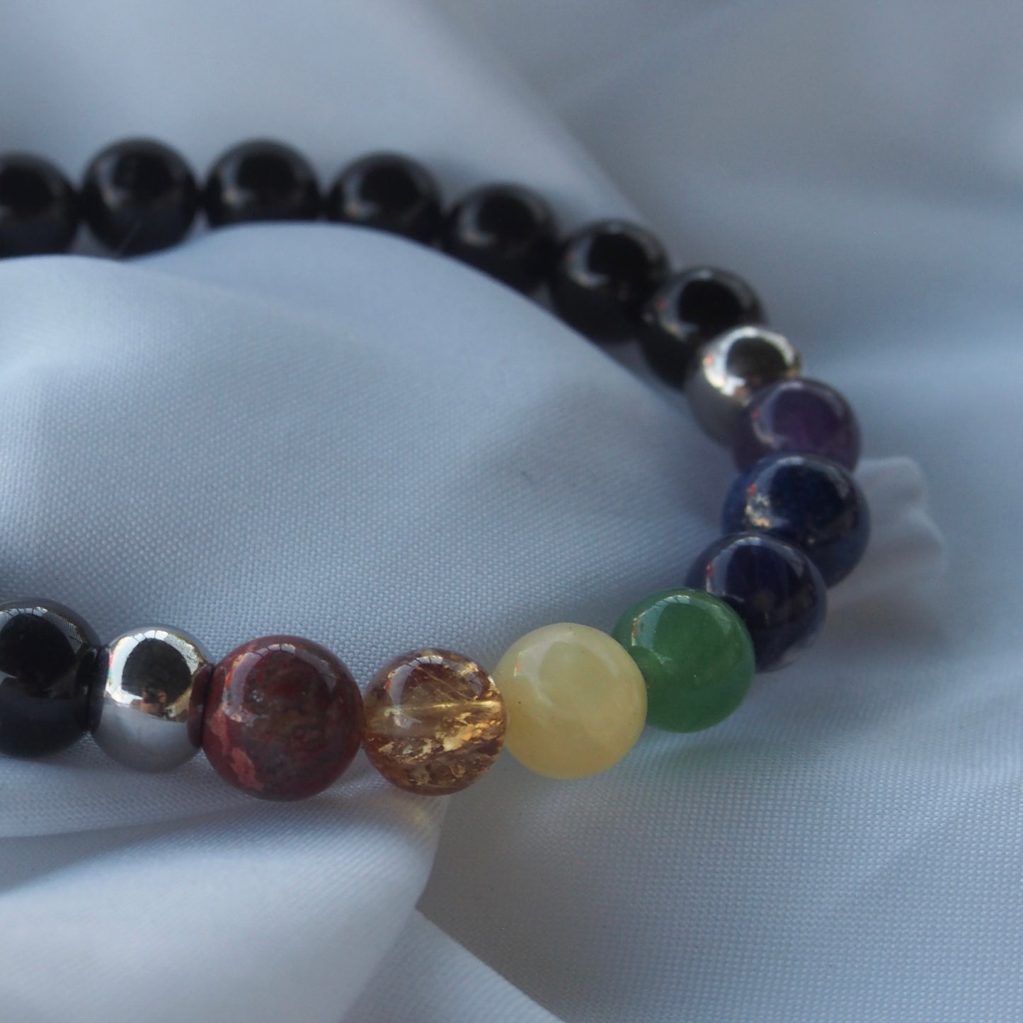 bracelet pierre naturelle | chakra en pierres naturelles avec tourmaline noire grand