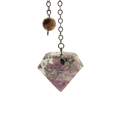 Grosses pendules / Pierres semi-précieuses en résine