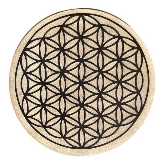 Sous-verres rond – géométrie sacrée