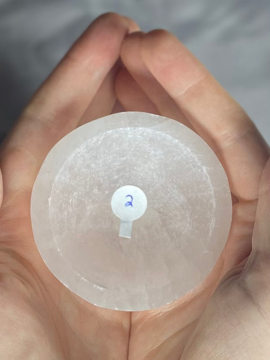 Bol de sélénite 6 cm – Purification et énergie positive | Creationsjeanne