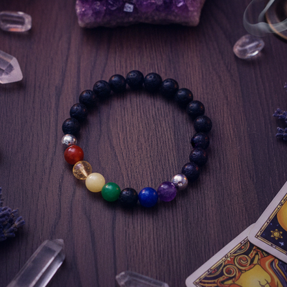 bracelet pierre naturelle | chakra en pierres naturelles avec tourmaline noire