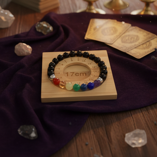 bracelet pierre naturelle | chakra en pierres naturelles avec tourmaline noire