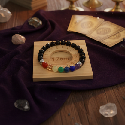bracelet pierre naturelle | chakra en pierres naturelles avec tourmaline noire