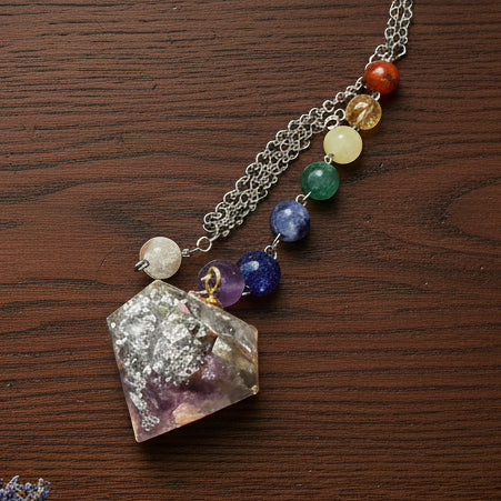 Large Clocks / Semi-Precious Stones in Resin