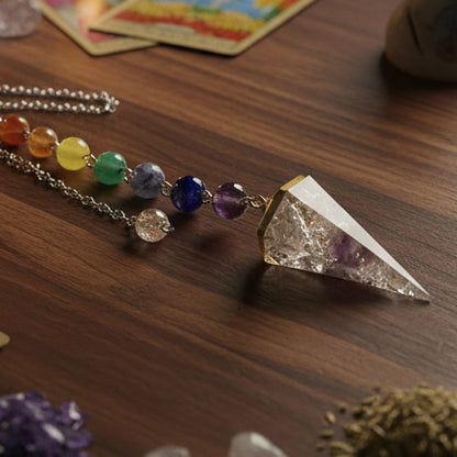 Long Clocks / Semi-Precious Stones in Resin