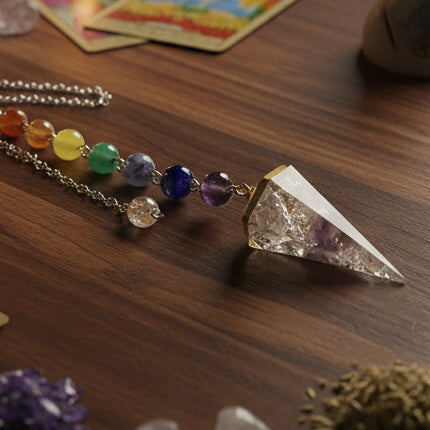 Long Clocks / Semi-Precious Stones in Resin