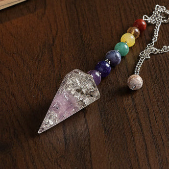 Long Clocks / Semi-Precious Stones in Resin
