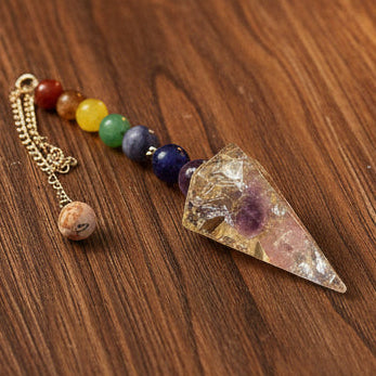 Long Clocks / Semi-Precious Stones in Resin