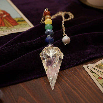 Long Clocks / Semi-Precious Stones in Resin
