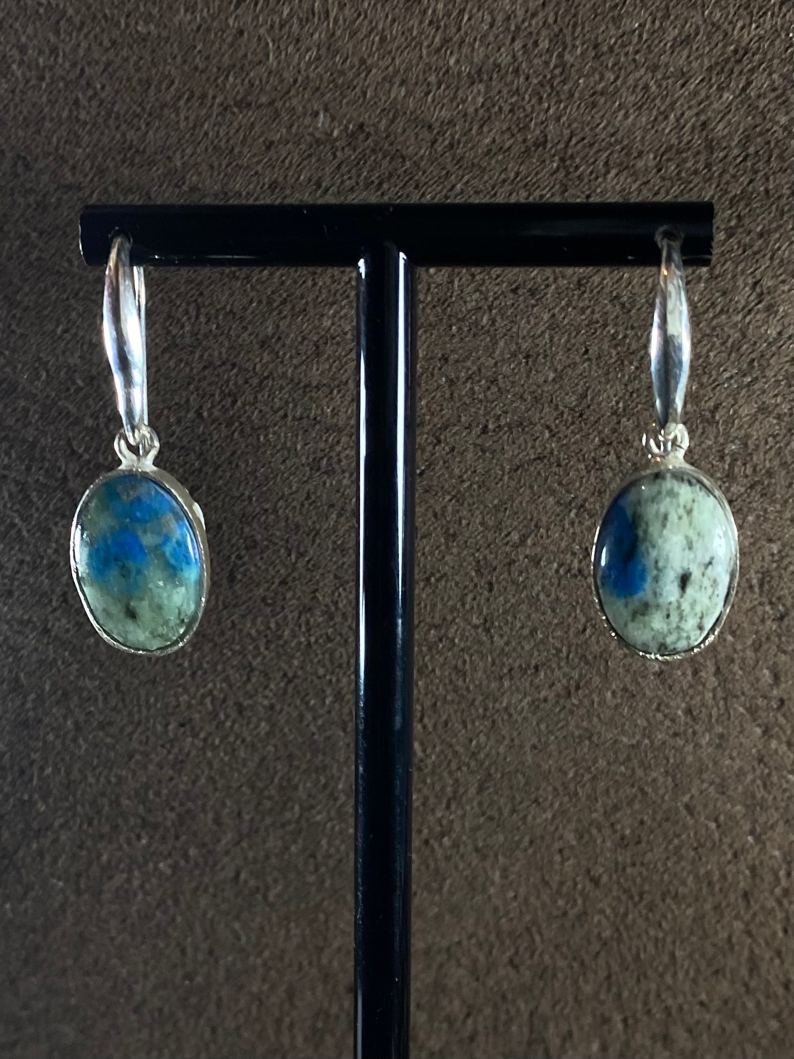 Boucle d'oreille K2 Jasper en Argent Sterling | Creationsjeanne