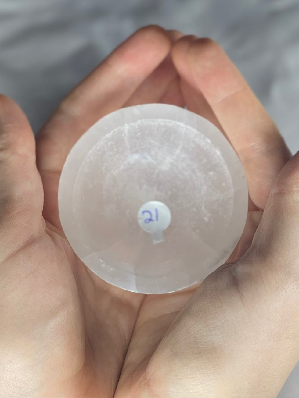 Bol de sélénite 6 cm – Purification et énergie positive | Creationsjeanne