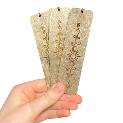 Marque-page Fleur de Lune & Soleil