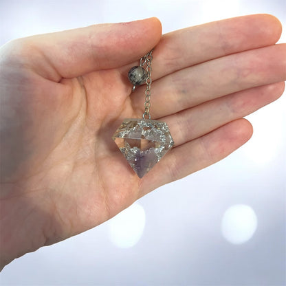 Large Clocks / Semi-Precious Stones in Resin