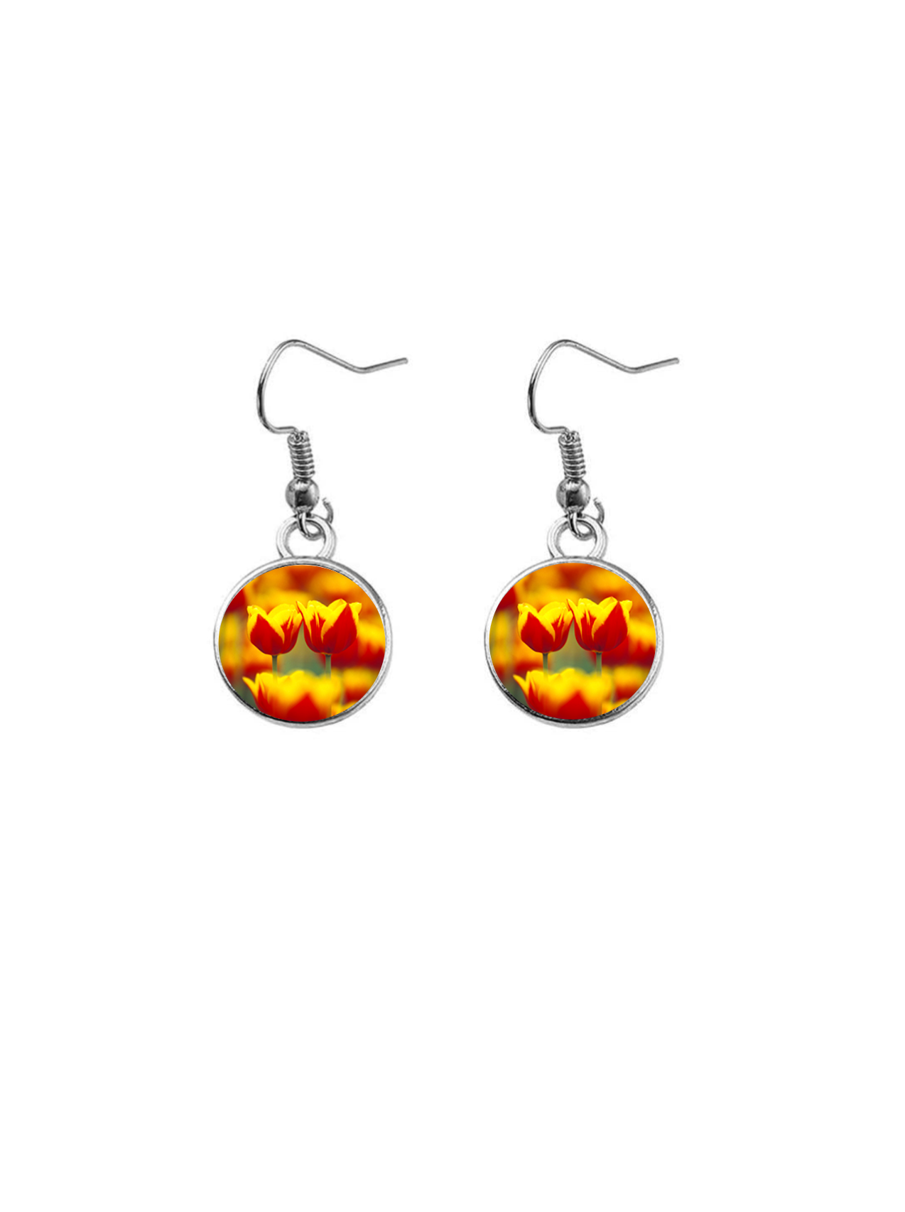 Boucles d'oreilles LES DEUX AMIES 12mm