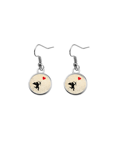 Boucles d'oreilles CUPIDON 12mm