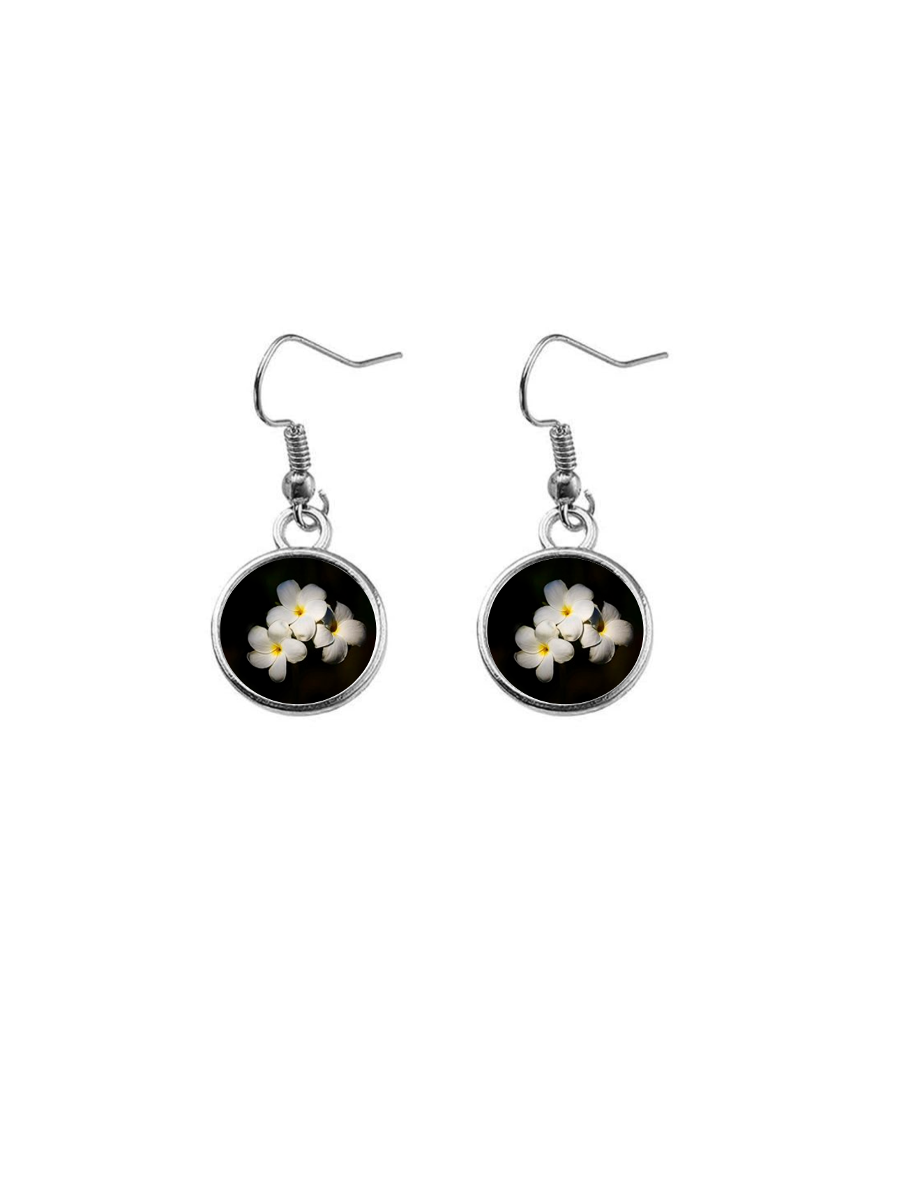 Boucles d'oreilles PLUMERIA 12mm