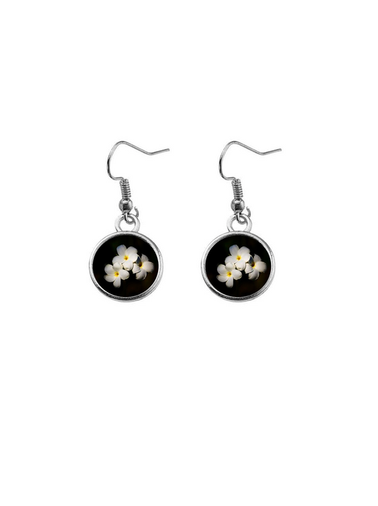 Boucles d'oreilles PLUMERIA 12mm