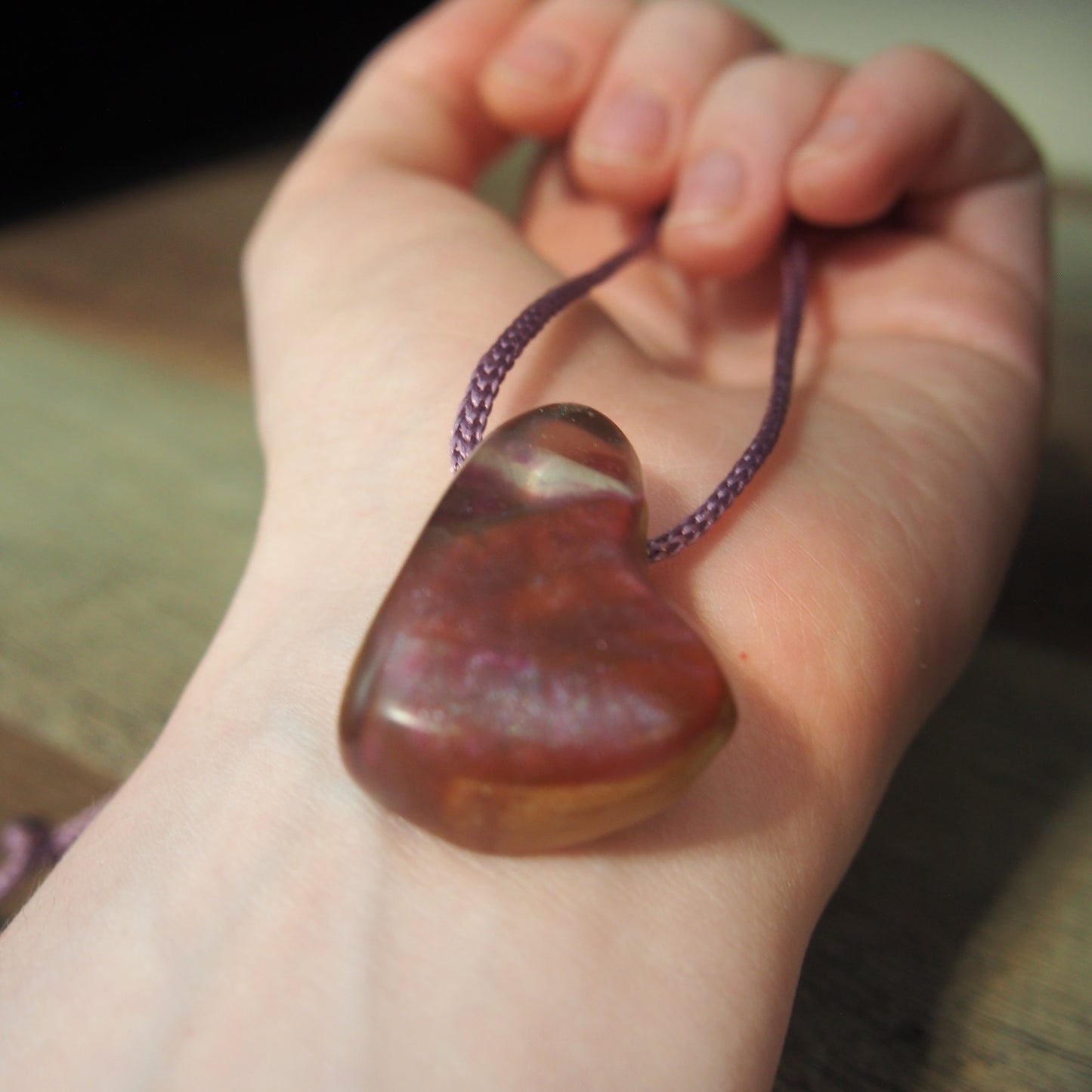 bijou artisanal bois resine style unique fait main