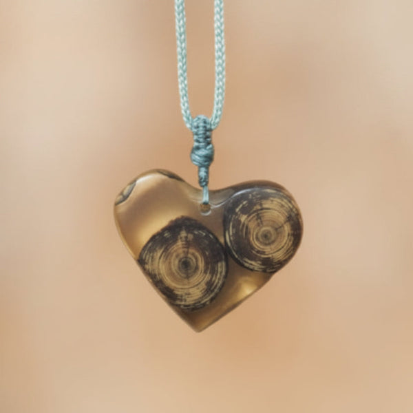 bijou fait main bois resine cadeau original