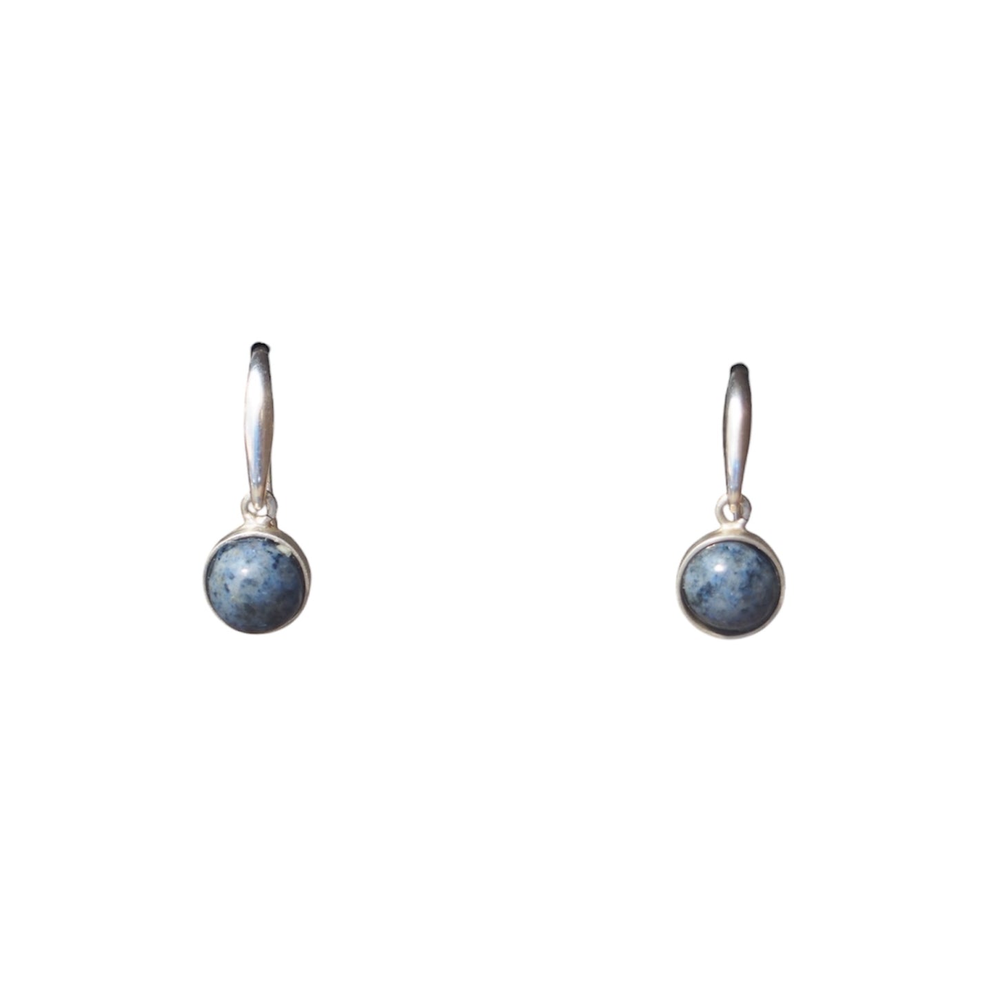 boucles d'oreilles aventurine bleue