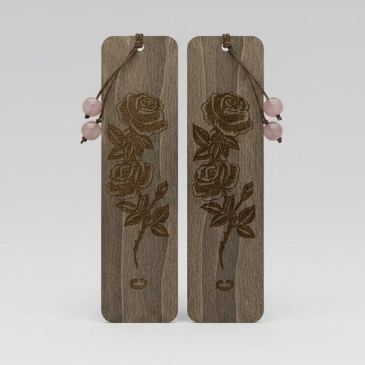 Marque-page Fleur de Lune & Soleil deux