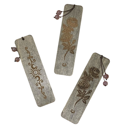 marque page fleur de Lune & Soleil