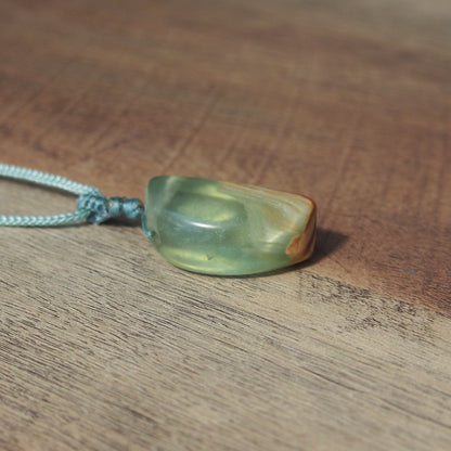 pendentif bois et resine creation cadeau unique
