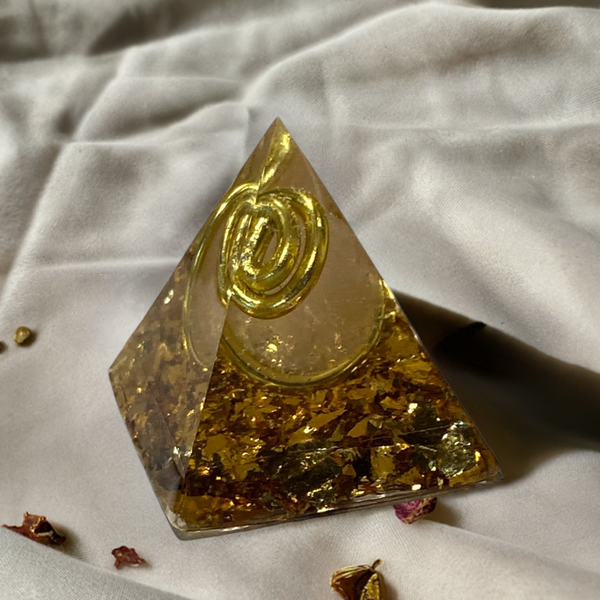 petite pyramide | pierre quartz rose